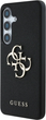 Etui Guess Grained Big 4G Logo Small Classic do Samsung Galaxy S25 Black (3666339449124) - obraz 2