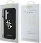Etui Guess Grained Big 4G Logo Small Classic do Samsung Galaxy S25 Black (3666339449124) - obraz 8