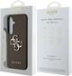 Панель Guess Grained Big 4G Logo Small Classic для Samsung Galaxy S25 Plus Brown (3666339449186) - зображення 8