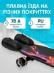 Скейтборд детский пениборд скейт для детей пени борд с музыкой дымом подсветкой с LED колесами - изображение 7