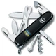 Складаний ніж Victorinox Climber багатофункціональний для альпіністів і туристів із гербом України та квітковим - зображення 1