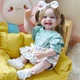 Силиконовая Коллекционная Кукла Реборн Reborn Девочка Ванесса Полностью Анатомическая ( Виниловая Кукла ) Высота 55 см - изображение 1