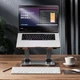 Подставка для ноутбука Rtako RS-CP75A Dual-Layer Carbon Steel Laptop Stand Silver (6930539527331) - изображение 4