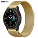 Ремешок миланская петля для Samsung Galaxy Watch 4 Classic 40mm/42mm/46mm Золотистый - изображение 1