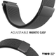 Ремешок миланская петля для Xiaomi Amazfit Bip 3/ Bip3 Pro Чёрный - изображение 5