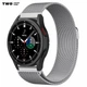 Ремінець міланська петля Samsung Galaxy Watch 4 Classic 40mm/42mm/46mm Сріблястий - зображення 1