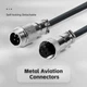 Кабель ATTACK SHARK C01PRO Type-C - Aviator COILED CABLE (Black) - изображение 3