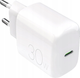 Мережевий зарядний пристрій Puro PROLITE 30W USB-C White (8018417498619) - зображення 1