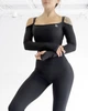 Жіночий спортивний комбінезон LILAFIT Чорний S (LFJ000067) - зображення 5