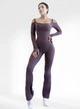 Женский спортивный комбинезон LILAFIT Фиолетовый M (LFJ000066) - изображение 1