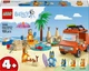 Конструктор LEGO Bluey Пляж і сімейна поїздка на автомобілі Блуї 133 деталі (11202) - зображення 1