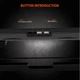 Подставка-кулер для ноутбука MeeTion CoolingPad CP3030 с RGB-подсветкой, черный - изображение 6