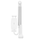Держатель Baseus Otaku life Rotary adjustment Lazy holder Pro (Applicable for phone / ipad) серебристый - изображение 2