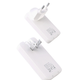 Мережевий зарядний пристрій Dudao A65Q 65W PD USB-A / USB-C Ultra-Thin EU/US White (6976625333851) - зображення 2