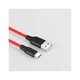 Дата кабель USB 2.0 AM to USB-C 1.0m 2A silicone X21 + HOCO (m469391) - зображення 3