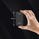 Мережевий зарядний пристрій Dudao A65Q 65W PD USB-A / USB-C Ultra-Thin EU/US Black (6976625333868) - зображення 5