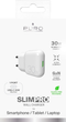 Мережевий зарядний пристрій Puro SLIMPRO 30W GaN USB-C White (8018417488023) - зображення 3