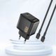 Ładowarka sieciowa Dudao A28 45W GaN USB-C Black (6976625334254) - obraz 2