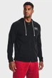 Кофта мужская Under Armour Rival Terry Lc Fz SM Чорний 1370409-001 - изображение 1