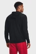 Кофта мужская Under Armour Rival Terry Lc Fz SM Чорний 1370409-001 - изображение 3