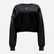 Свитшот на флисе оверсайз женский Nike W Nsw Phnx Flc Oos Crew DQ5761-010 M Черный (0196149285481) - изображение 8