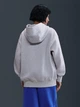 Толстовка на молнии на флисе с капюшоном оверсайз женская Nike W Nsw Phnx Flc Fz Os Hoodie DQ5758-051 S Серая (0198481264896) - изображение 2