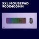 Игровая поверхность Trust GXT 759 XXL (900x400x3мм) Purple (25614_TRUST) - изображение 9