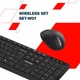 Комплект (Клавиатура и мышь) Canyon SET-W01 Keyboard+Mouse Wireless Black (CNE-HSETW01) - изображение 12