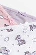 Трусики слипы для девочки H&M 1214392-002 134-140 см (8-10 years) Белый - изображение 2