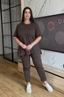 Костюм женский летний UMON 3XL коричневый (М193) - изображение 1