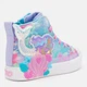 Детские высокие кеды для девочки Skechers Twinkle Magic 314326L BLMT 33.5 Голубые (198376492021) - изображение 4