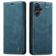 Чехол-книжка CaseMe из нубука для Xiaomi Redmi Note 13 Pro+ 5G Бирюзовый - изображение 2