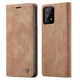 Чохол-книжка CaseMe із нубуку для Samsung A33 Світло-коричневий - зображення 6