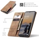 Чохол-книжка CaseMe із нубуку для Samsung A33 Світло-коричневий - зображення 9