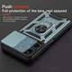 Протиударний чохол Armor Ring + захиcт камери для Xiaomi Redmi 13C та Poco C65 Simon case зелений - изображение 8