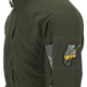Флісова кофта Helikon Alpha Tactical, Olive Green, 2XL - зображення 5
