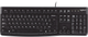 Klawiatura przewodowa Logitech K120 for Business USB EN/LT Black (1828479) - obraz 1