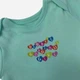 Детская боди-футболка для новорожденных девочек F&F 192644 50-56 см Зеленая (2200005096932) - изображение 2