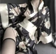Эротический костюм японский халат кимоно косплей гейши с чулками XS, S, М - изображение 1