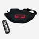 Сумка бананка на пояс женская Supreme 186215 Черная (LV2200004920825) - изображение 1