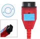 Авто сканер с переключателем FiatEcuScan KKL VAG 409.1 чип FTDI FIAT FT232RL+9241A Красный - изображение 2