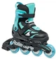 Детские ролики Rollerblade Microblade Black/Light Blue размер 33-36.5 (sk171) - изображение 1