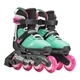 Детские ролики Rollerblade Microblade XT Black/Sea Green размер 36.5-40.5 (sk181) - изображение 2
