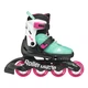 Детские ролики Rollerblade Microblade XT Black/Sea Green размер 36.5-40.5 (sk181) - изображение 3