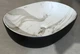 Раковина накладна MIXXUS PREMIUM ELLIPSE-0105 MARBLE-BLACK овальна, глянцева, мармуровий колір - изображение 7
