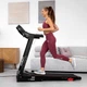 Беговая дорожка Hop-Sport HS-1000LB Wind красный - изображение 3