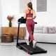 Беговая дорожка Hop-Sport HS-1000LB Wind красный - изображение 11