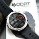 Мужские умные часы Modfit Sniper чёрные с серебристым - изображение 2