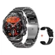 Мужские умные часы Modfit Tactic Blaze Black Steel + ремешок в подарок - изображение 1