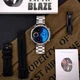 Мужские умные часы Modfit Tactic Blaze Silver Steel + ремешок в подарок - изображение 6